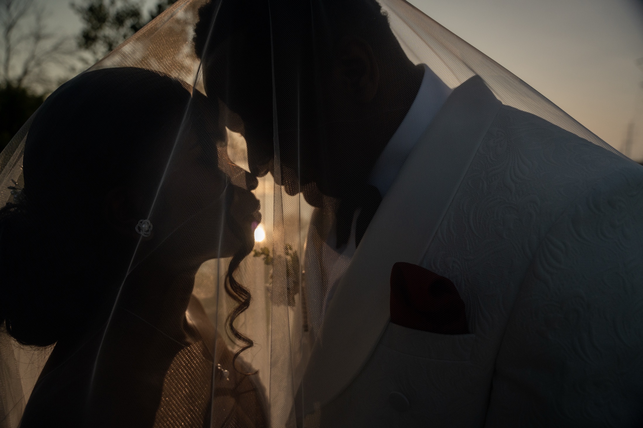 Silhouettes sous le voile
